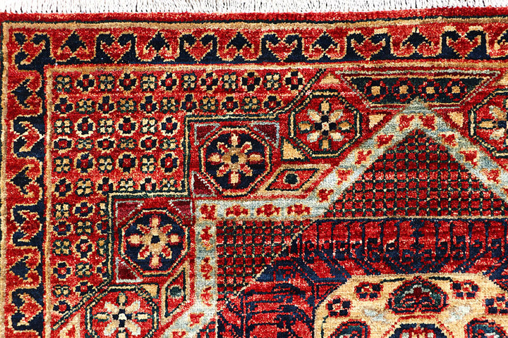 Multi Colored Mamluk 3' 3 x 4' 11 - No. 62124 - ALRUG Rug Store