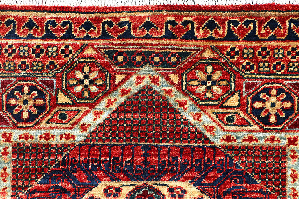 Multi Colored Mamluk 3' 3 x 4' 11 - No. 62124 - ALRUG Rug Store