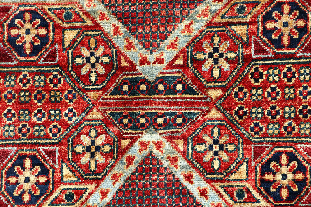 Multi Colored Mamluk 3' 3 x 4' 11 - No. 62124 - ALRUG Rug Store