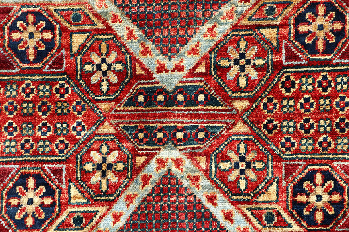 Multi Colored Mamluk 3' 3 x 4' 11 - No. 62124 - ALRUG Rug Store
