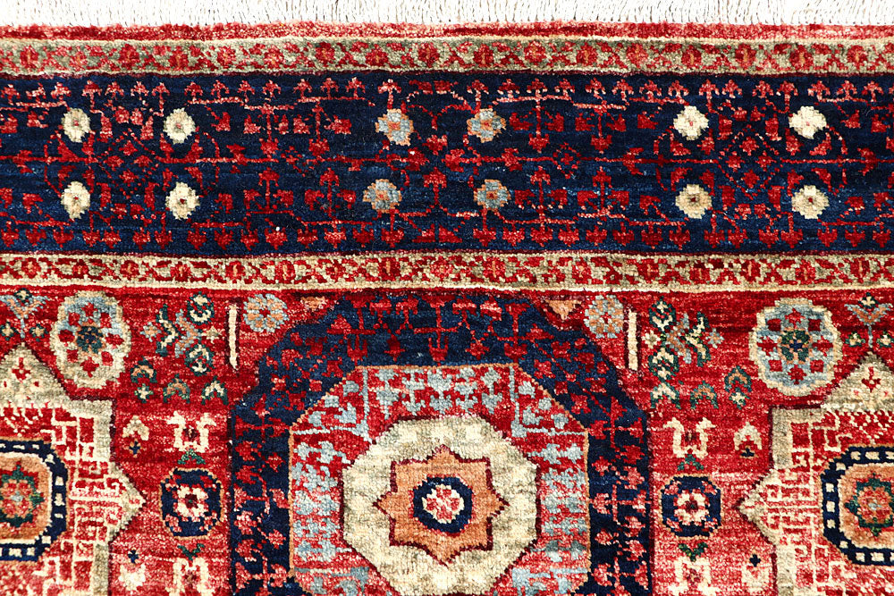 Firebrick Mamluk 3' 9 x 6' - No. 62131 - ALRUG Rug Store