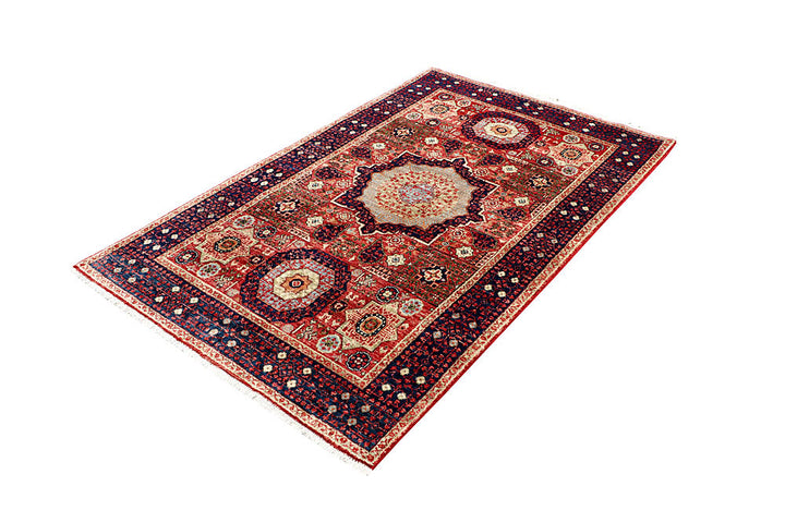Firebrick Mamluk 3' 9 x 6' - No. 62131 - ALRUG Rug Store