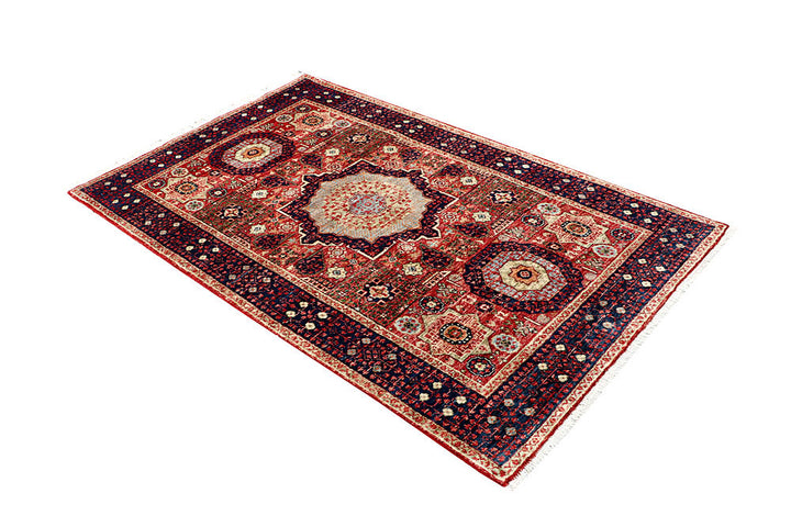 Firebrick Mamluk 3' 9 x 6' - No. 62131 - ALRUG Rug Store