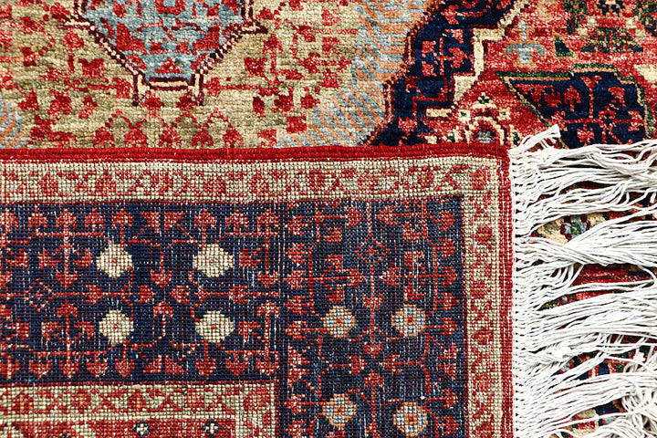 Firebrick Mamluk 3' 9 x 6' - No. 62131 - ALRUG Rug Store