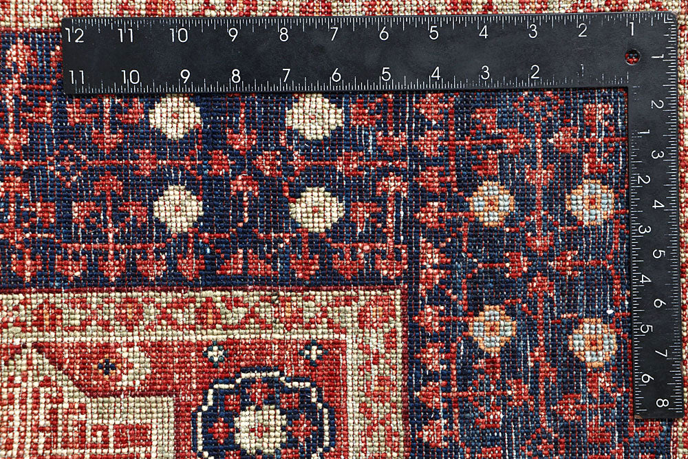 Firebrick Mamluk 3' 9 x 6' - No. 62131 - ALRUG Rug Store