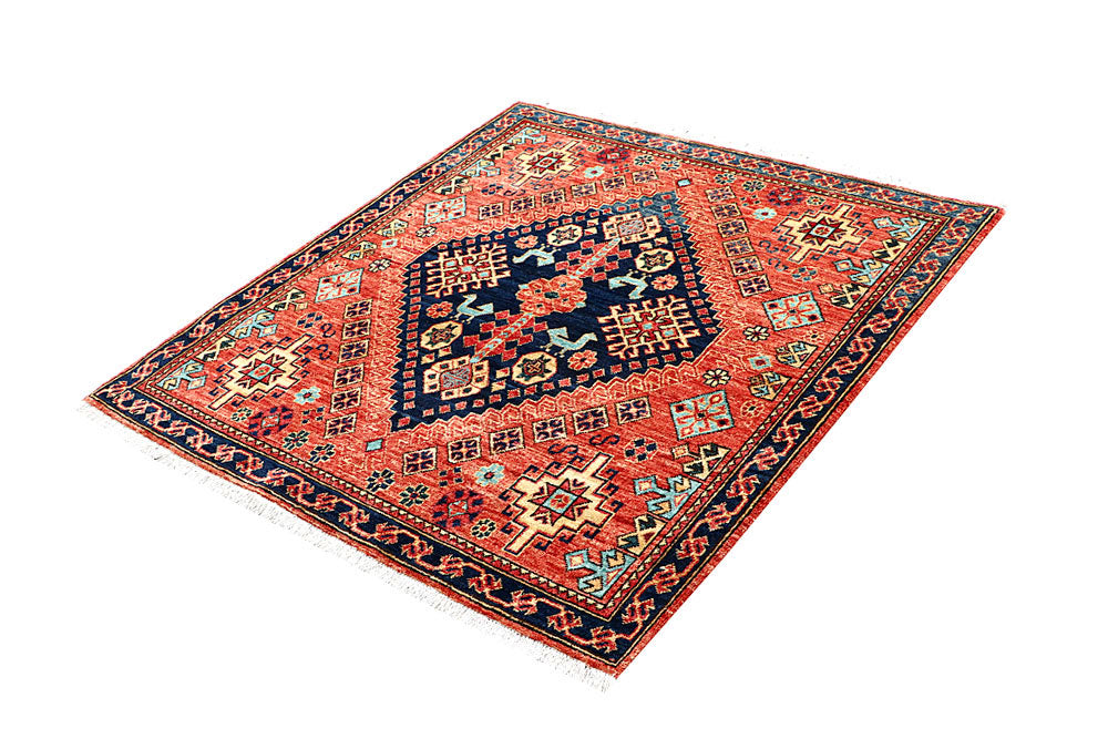 Brown Mamluk 4' x 4' 3 - No. 62147 - ALRUG Rug Store