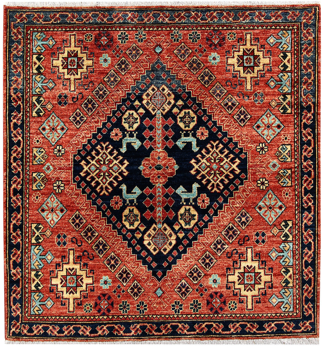 Brown Mamluk 4' x 4' 3 - No. 62147 - ALRUG Rug Store