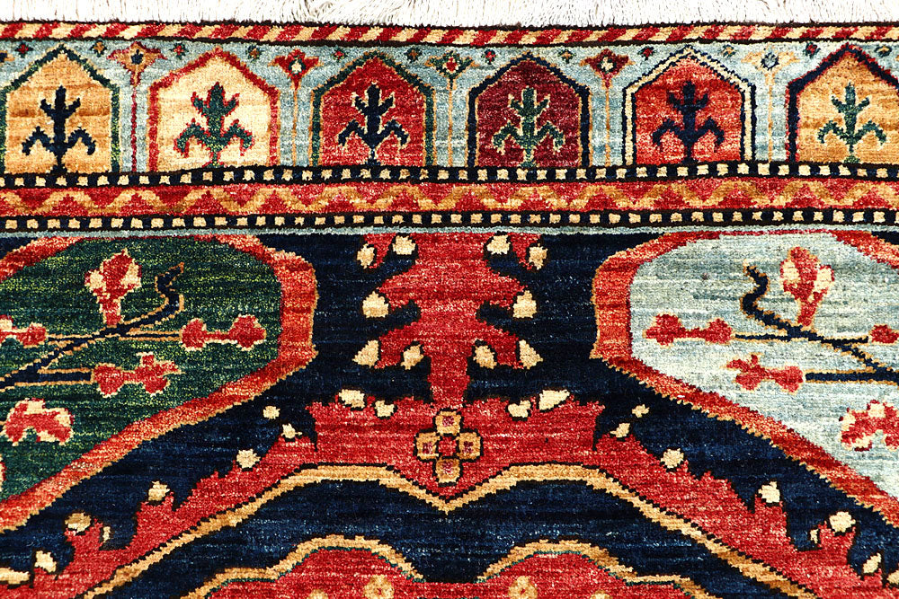 Firebrick Oushak 5' 1 x 4' 11 - No. 62149 - ALRUG Rug Store