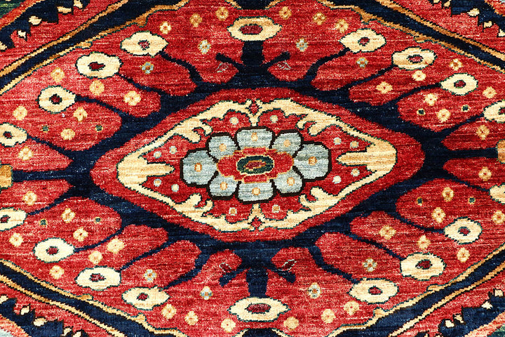 Firebrick Oushak 5' 1 x 4' 11 - No. 62149 - ALRUG Rug Store