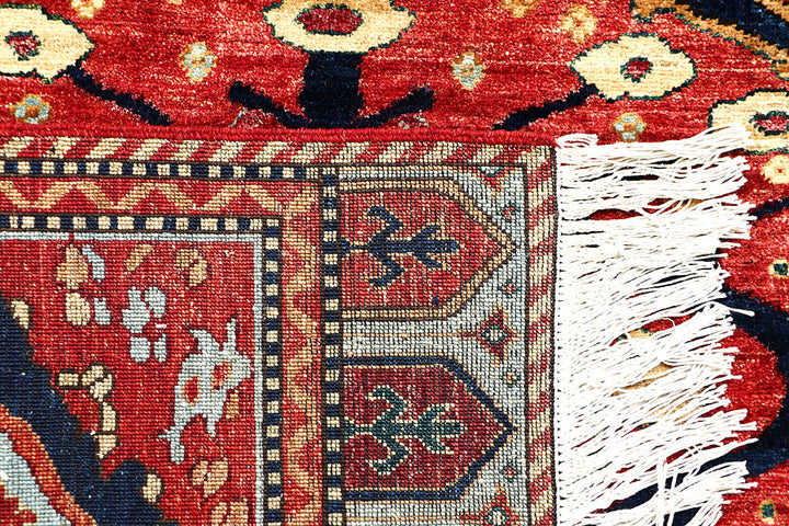 Firebrick Oushak 5' 1 x 4' 11 - No. 62149 - ALRUG Rug Store