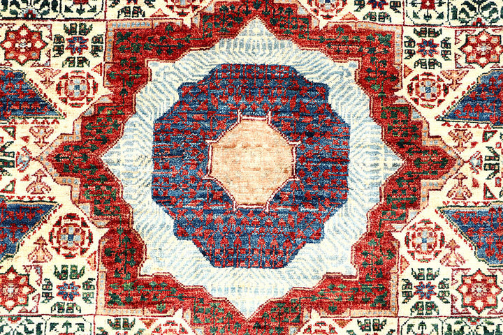 Cornsilk Mamluk 5' x 6' 11 - No. 62152 - ALRUG Rug Store