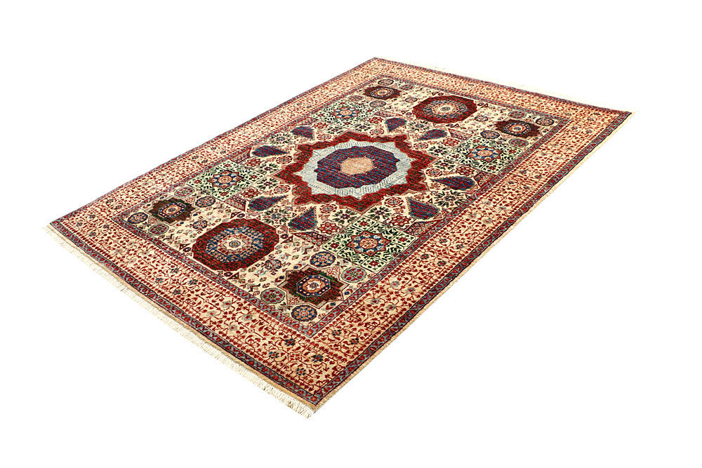 Cornsilk Mamluk 5' x 6' 11 - No. 62152 - ALRUG Rug Store
