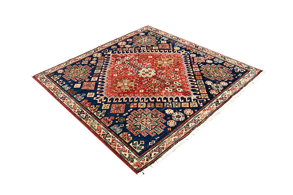 Multi Colored Oushak 5' 1 x 5' - No. 62158 - ALRUG Rug Store