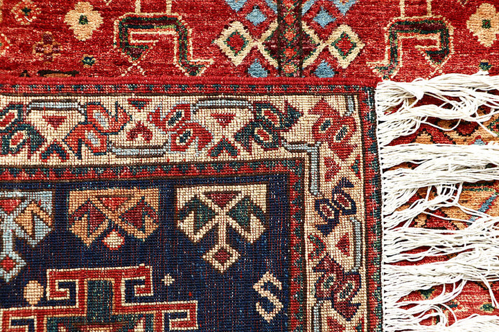 Multi Colored Oushak 5' 1 x 5' - No. 62158 - ALRUG Rug Store