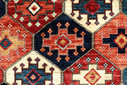 Multi Colored Ikat 5' x 4' 11 - No. 62160 - ALRUG Rug Store