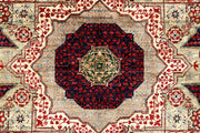 Dark Sea Green Mamluk 4' 10 x 6' 9 - No. 62161 - ALRUG Rug Store