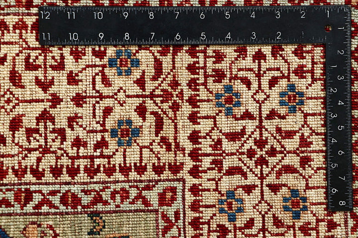 Dark Sea Green Mamluk 4' 10 x 6' 7 - No. 62165 - ALRUG Rug Store