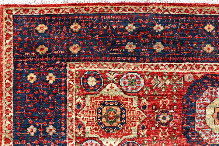 Firebrick Mamluk 4' 11 x 6' 8 - No. 62169 - ALRUG Rug Store