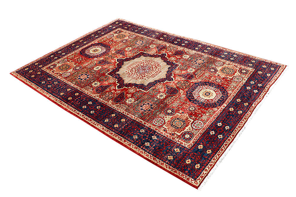 Firebrick Mamluk 4' 11 x 6' 8 - No. 62169 - ALRUG Rug Store