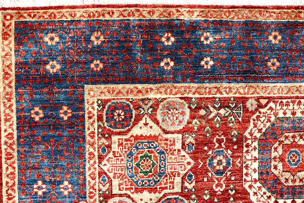 Firebrick Mamluk 4' 11 x 6' 11 - No. 62178 - ALRUG Rug Store