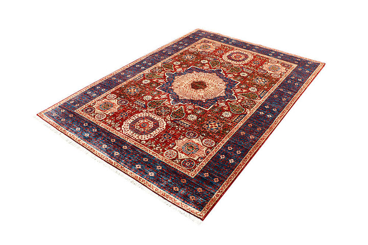 Firebrick Mamluk 4' 11 x 6' 11 - No. 62178 - ALRUG Rug Store