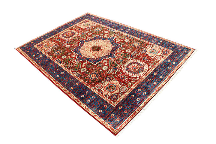 Firebrick Mamluk 4' 11 x 6' 11 - No. 62178 - ALRUG Rug Store