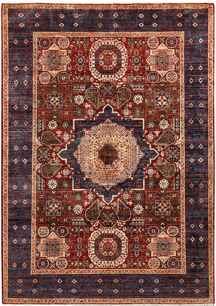 Firebrick Mamluk 4' 11 x 6' 11 - No. 62178 - ALRUG Rug Store