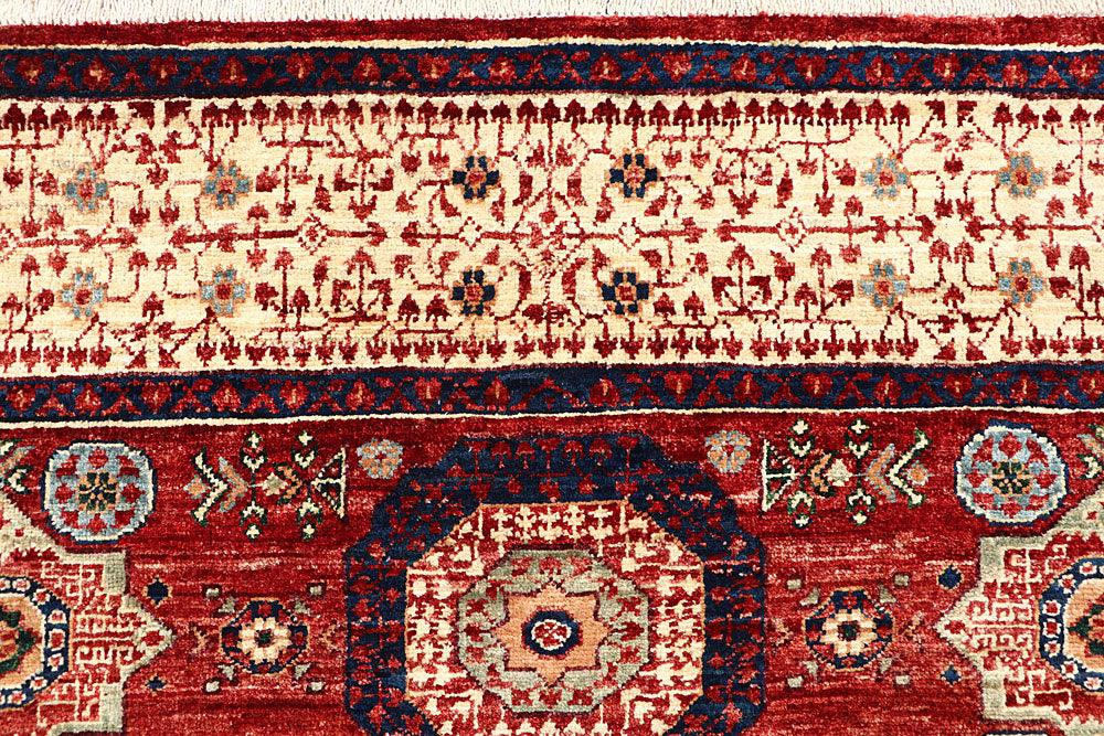 Firebrick Mamluk 4' 9 x 6' 7 - No. 62179 - ALRUG Rug Store