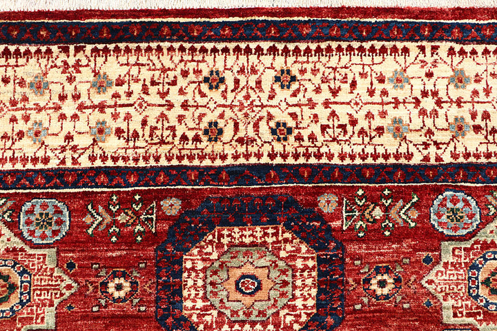 Firebrick Mamluk 4' 9 x 6' 7 - No. 62179 - ALRUG Rug Store