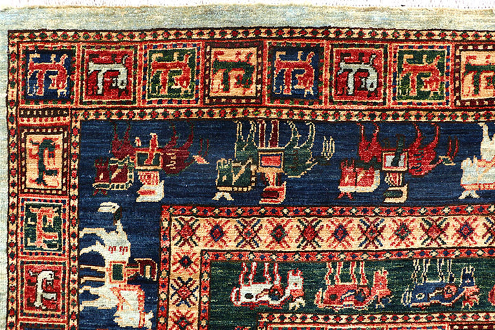 Multi Colored Ziegler 7' 9 x 8' - No. 62183 - ALRUG Rug Store