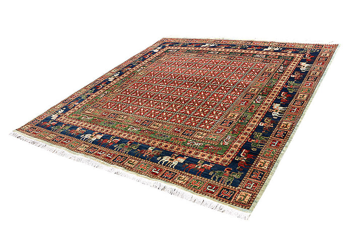 Multi Colored Ziegler 7' 9 x 8' - No. 62183 - ALRUG Rug Store