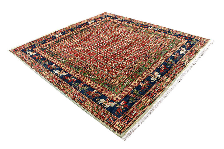 Multi Colored Ziegler 7' 9 x 8' - No. 62183 - ALRUG Rug Store