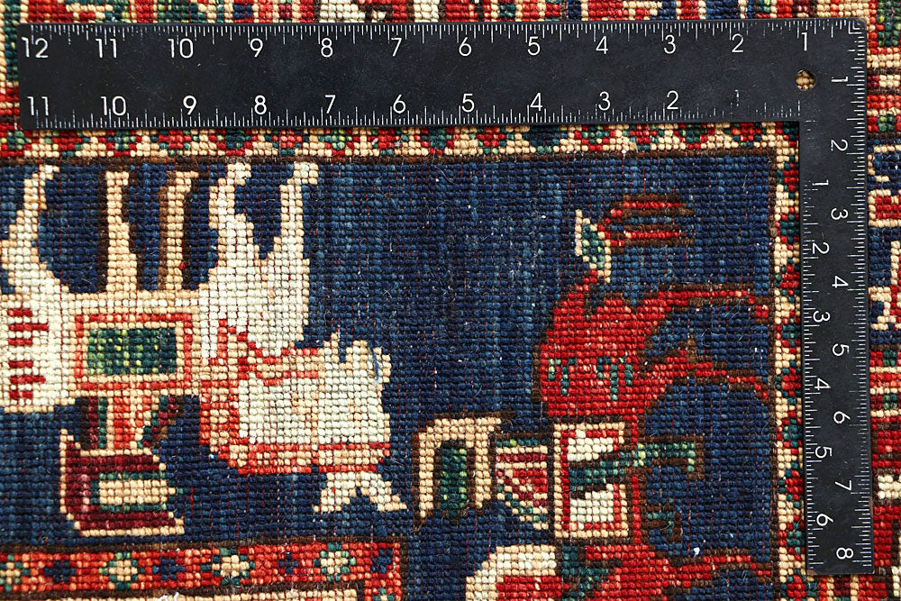 Multi Colored Ziegler 7' 9 x 8' - No. 62183 - ALRUG Rug Store