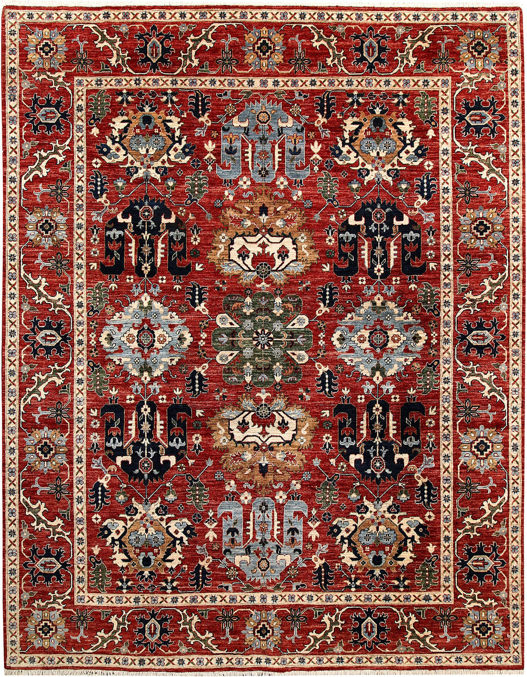 Firebrick Oushak 7' 10 x 10' - No. 62187 - ALRUG Rug Store