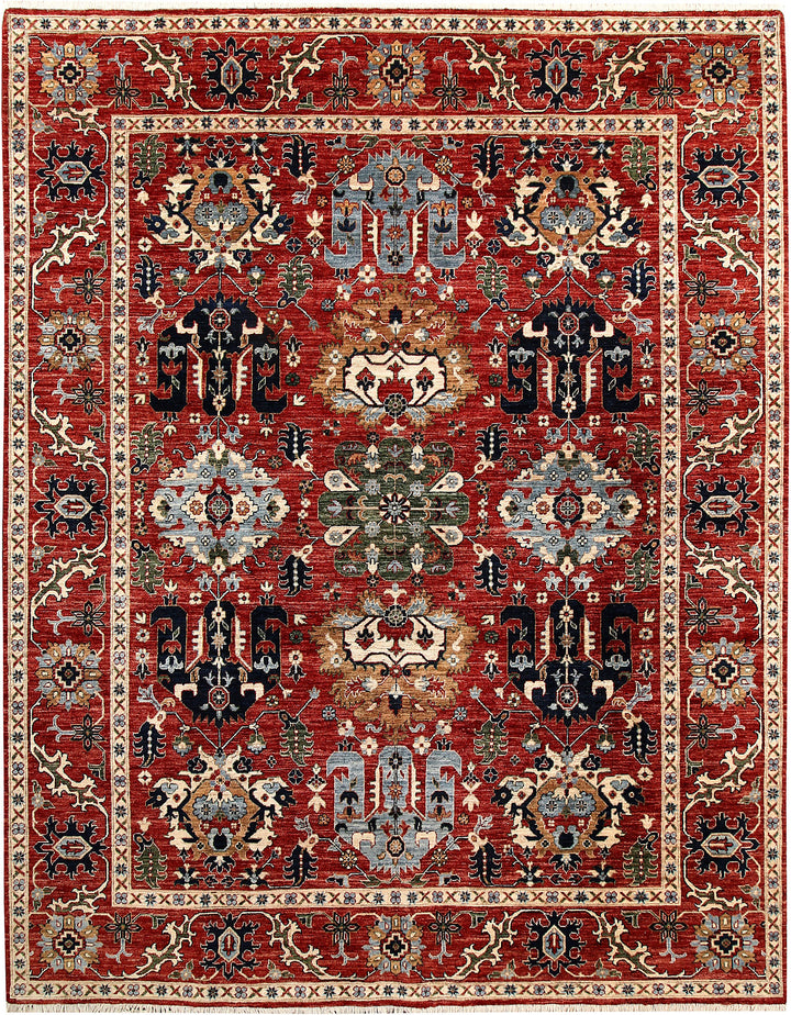 Firebrick Oushak 7' 10 x 10' - No. 62187 - ALRUG Rug Store