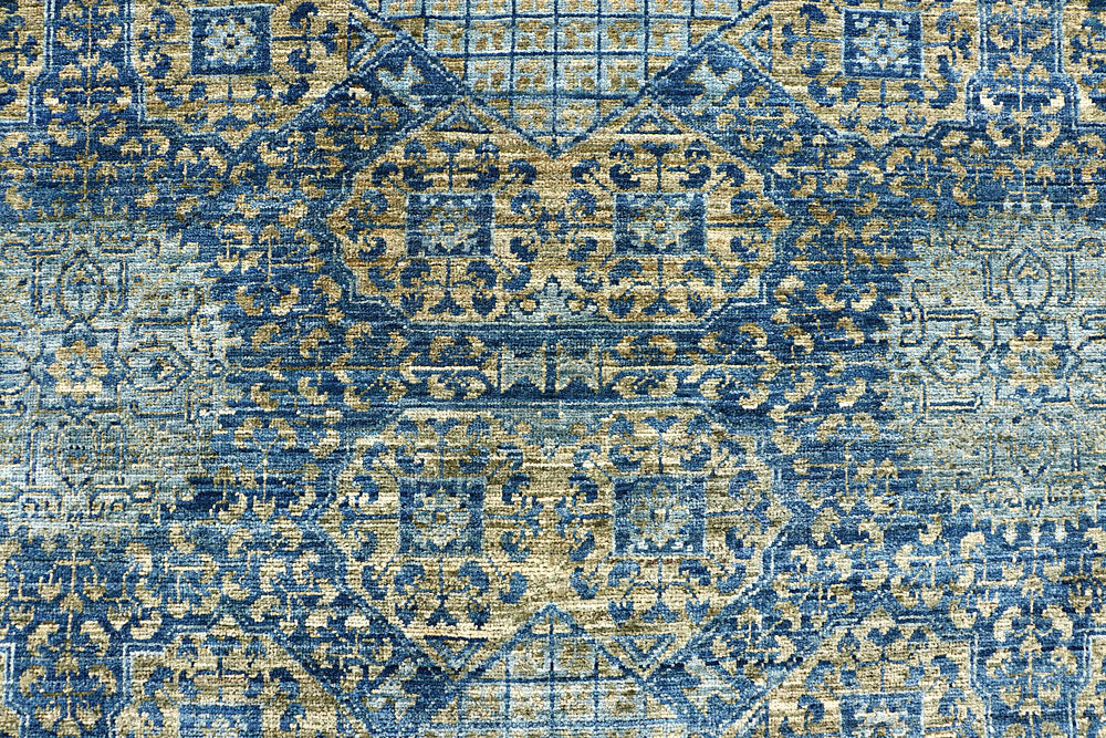 Steel Blue Oushak 7' 11 x 10' - No. 62188 - ALRUG Rug Store