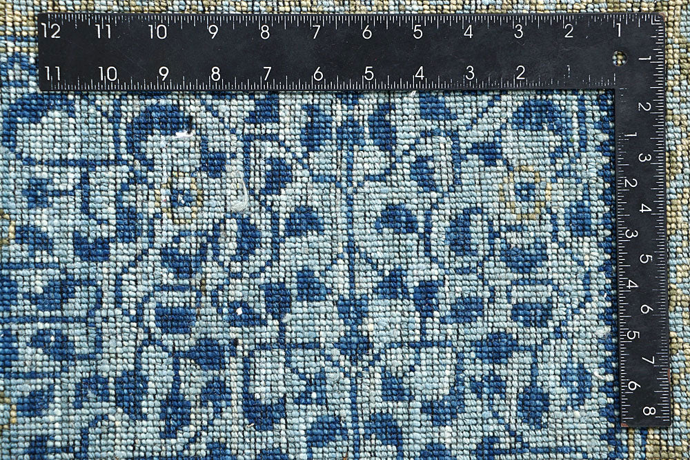 Steel Blue Oushak 7' 11 x 10' - No. 62188 - ALRUG Rug Store