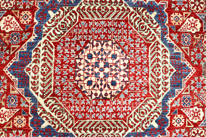 Firebrick Mamluk 8' 2 x 9' 10 - No. 62189 - ALRUG Rug Store