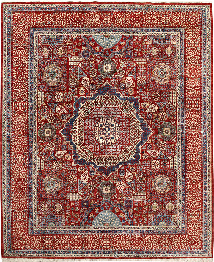 Firebrick Mamluk 8' 2 x 9' 10 - No. 62189 - ALRUG Rug Store