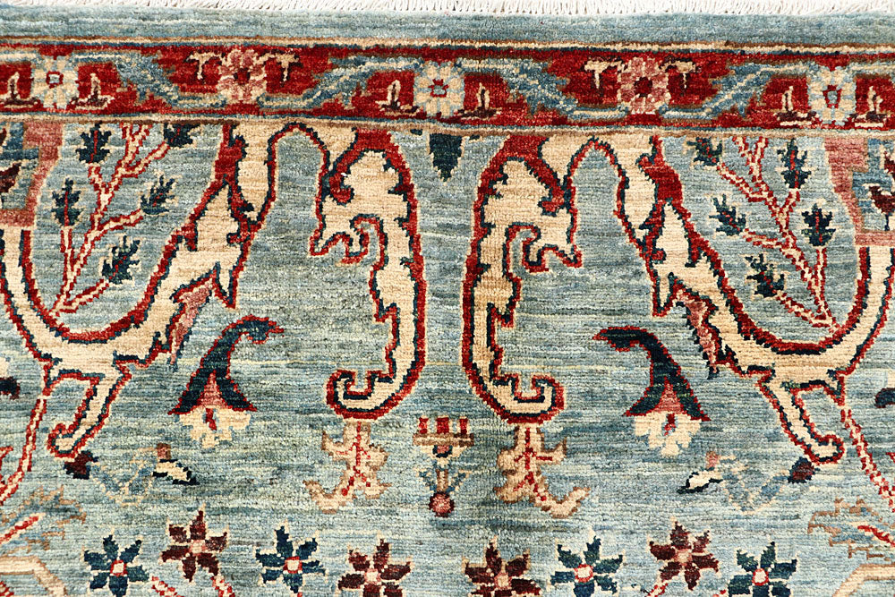 Multi Colored Ikat 8' 2 x 10' 5 - No. 62190 - ALRUG Rug Store