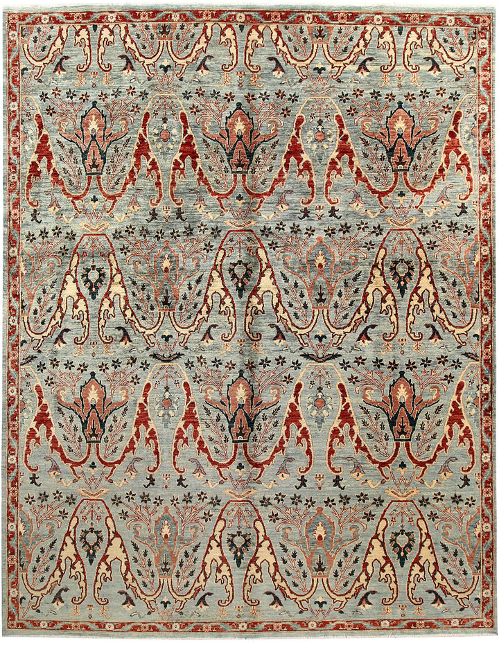 Multi Colored Ikat 8' 2 x 10' 5 - No. 62190 - ALRUG Rug Store