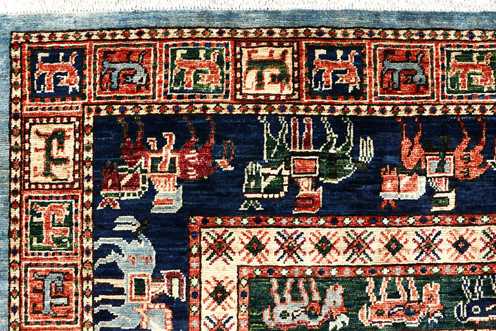 Multi Colored Ziegler 8' x 8' - No. 62191 - ALRUG Rug Store