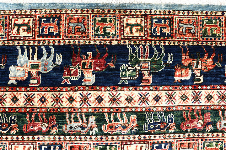 Multi Colored Ziegler 8' x 8' - No. 62191 - ALRUG Rug Store