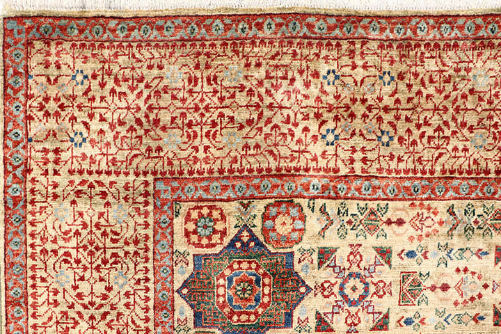 Wheat Mamluk 8' x 10' - No. 62193 - ALRUG Rug Store