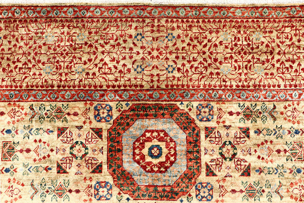 Wheat Mamluk 8' x 10' - No. 62193 - ALRUG Rug Store