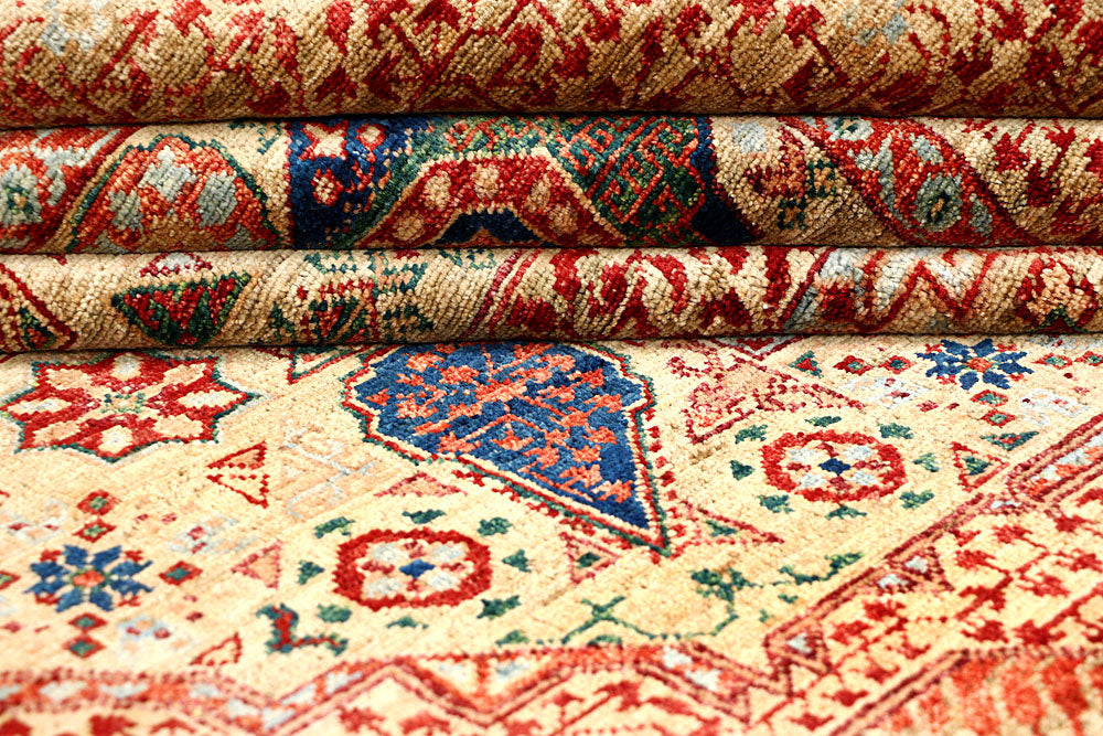 Wheat Mamluk 8' x 10' - No. 62193 - ALRUG Rug Store