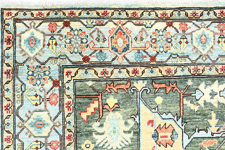 Cornsilk Oushak 8' 2 x 10' 3 - No. 62195 - ALRUG Rug Store