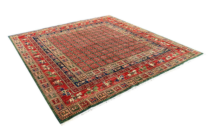Multi Colored Ziegler 8' 7 x 8' 11 - No. 62196 - ALRUG Rug Store