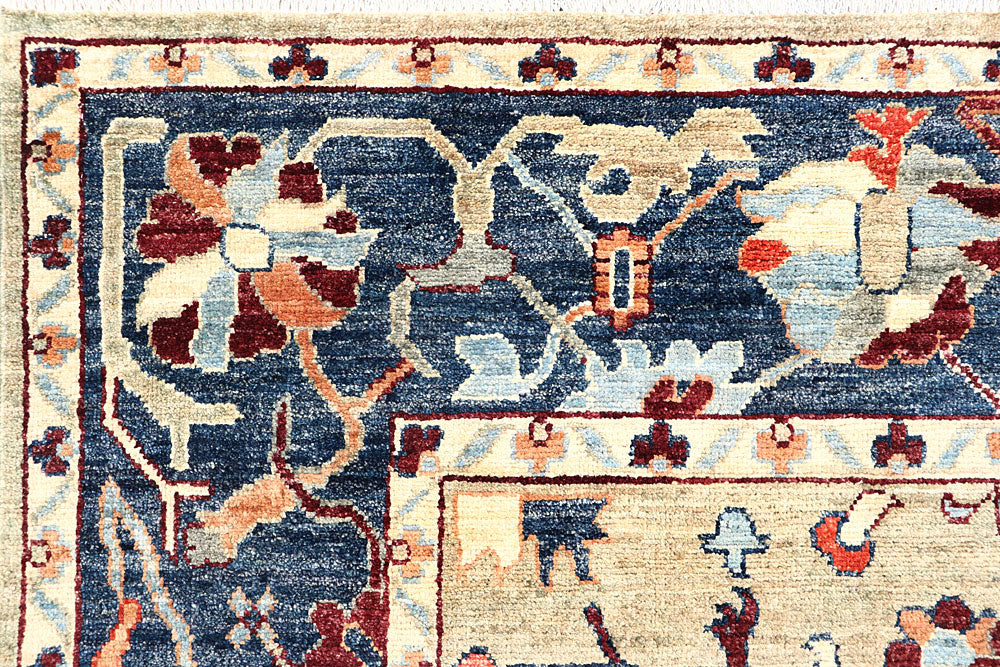 Multi Colored Oushak 7' 7 x 9' 9 - No. 62197 - ALRUG Rug Store