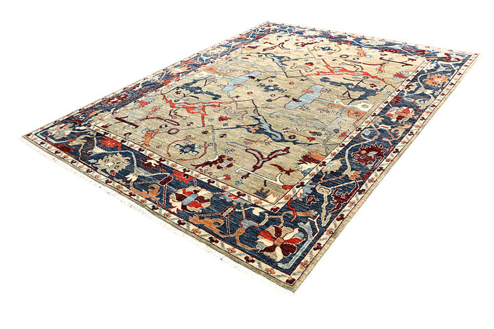 Multi Colored Oushak 7' 7 x 9' 9 - No. 62197 - ALRUG Rug Store